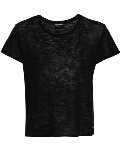 Tom Ford ロゴ Tシャツ - ブラック