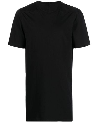 Rick Owens Crew-neck Organic-cotton T-shirt - Black