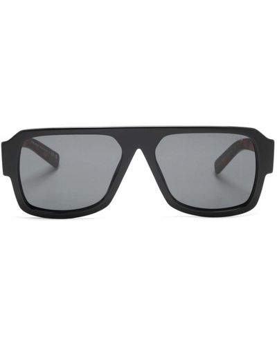 Prada Pr 20ys Pilot-frame Sunglasses - Grey