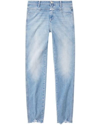 Closed Pusher Mid-rise Skinny Jeans - Blue