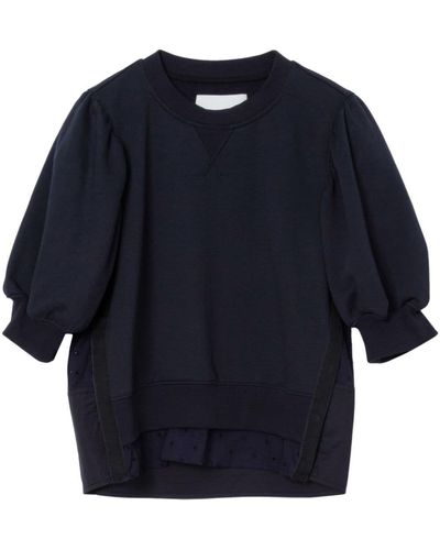 3.1 Phillip Lim T-Shirt im Layering-Look - Blau