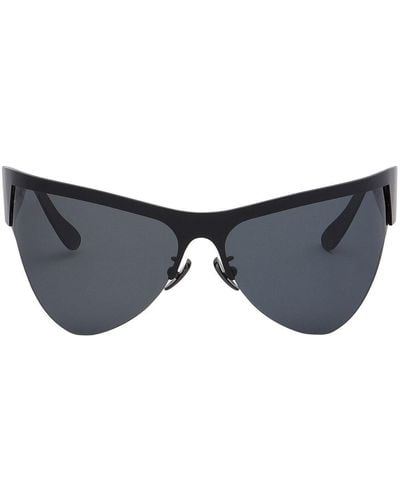 Marni Oversized Cat-eye Frame Sunglasses - Blue