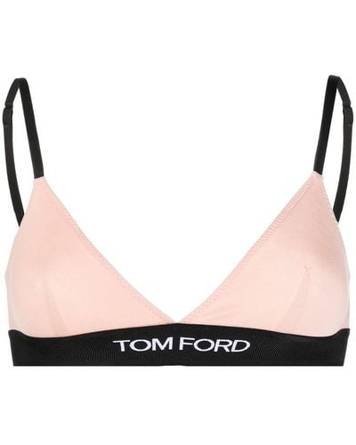 Tom Ford BH mit Logo-Bund - Schwarz