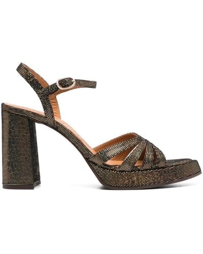 Chie Mihara Aniel 110mm Sandals - Brown