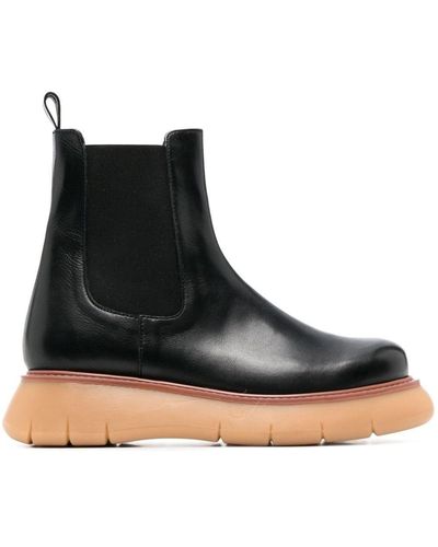 Each x Other Chunky Leather Chelsea Boots - Black