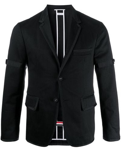 Thom Browne グログラン ジャケット - ブラック