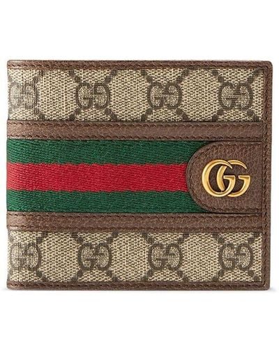 Gucci オフィディア 二つ折り財布 - ナチュラル