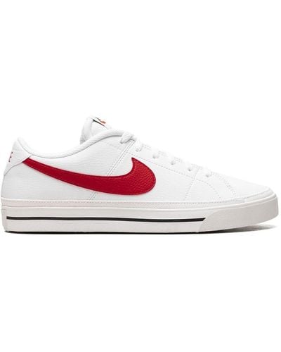 Nike Court Legacy Nn "university Red" Sneakers - White