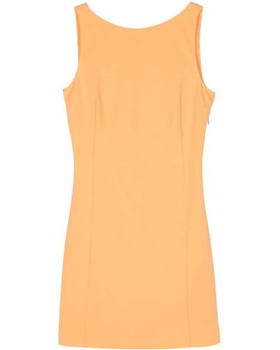 Patrizia Pepe Chain-link mini dress - Arancione