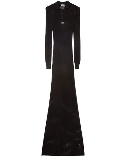 Off-White c/o Virgil Abloh Dress With Logo - Black