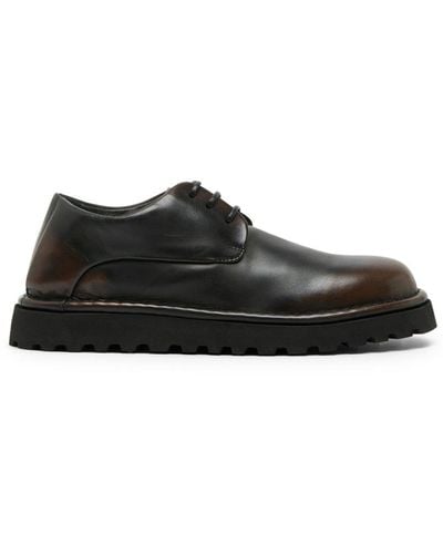 Marsèll Pallottola Leather Derby Shoes - Black