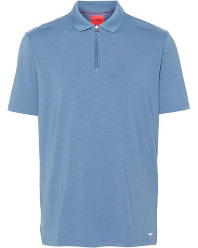 HUGO Dekok Polo Shirt - Blue