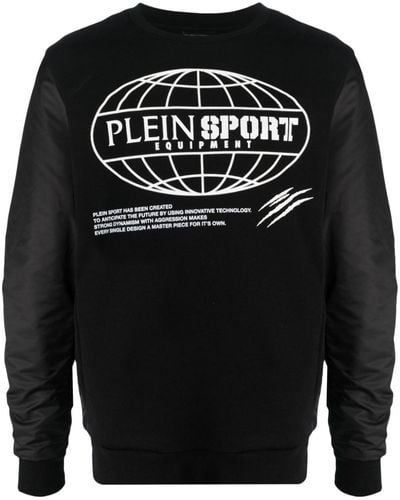 Philipp Plein Global Express Edition Cotton Sweatshirt - Black