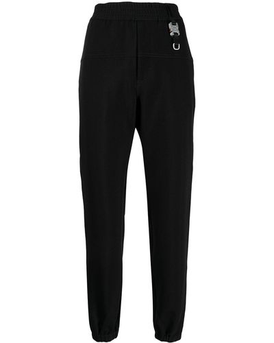 1017 ALYX 9SM Tapered buckle detail trousers - Negro