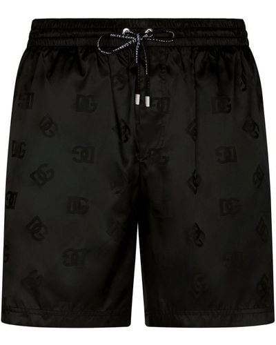 Dolce & Gabbana Swimsuit With Print - Black