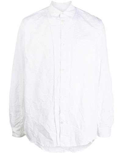 Undercover Long-sleeve Cotton Shirt - White