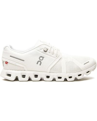 On Shoes Cloud 5 Mesh Low-top Sneakers - White
