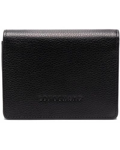 Longchamp Cartera compacta Le Foulonné - Negro