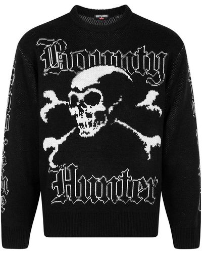 Supreme X Bounty Hunter Knit Sweater - Black