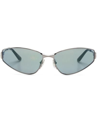 Balenciaga Sonnenbrille mit Cat-Eye-Gestell - Grau