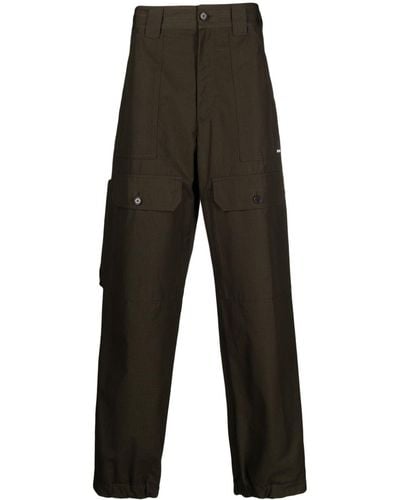 MSGM Cargo Tapered Pants - Green