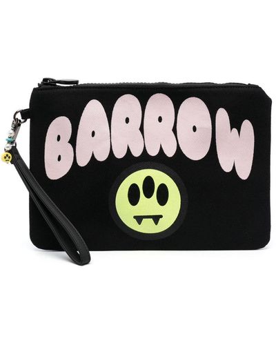 Barrow ロゴ クラッチバッグ - ブラック