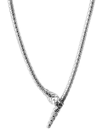 TANE MEXICO 1942 Snake Diamond Choker Necklace - Metallic