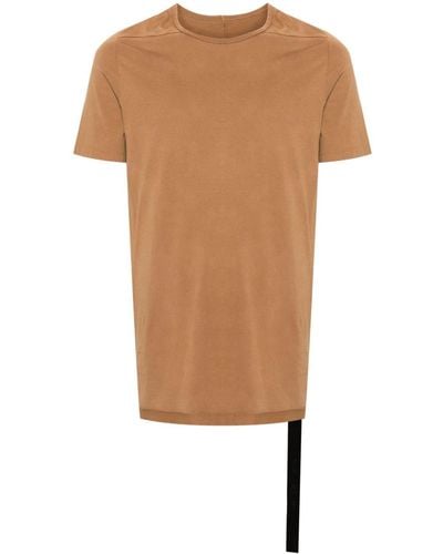Rick Owens T-shirt Level en coton - Marron