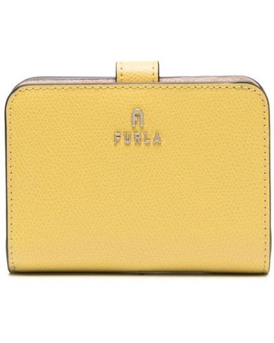 Furla カメリア 財布 M - イエロー