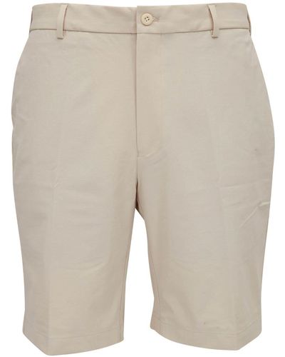 Peter Millar Surge Tailored Shorts - Natural