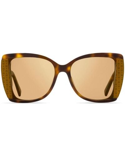 MCM 710 Butterfly Tinted Sunglasses - Brown