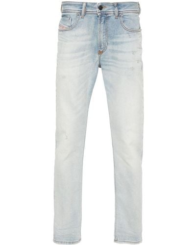 DIESEL 1979 Sleenker 09h73 Low-rise Skinny Jeans - Blue