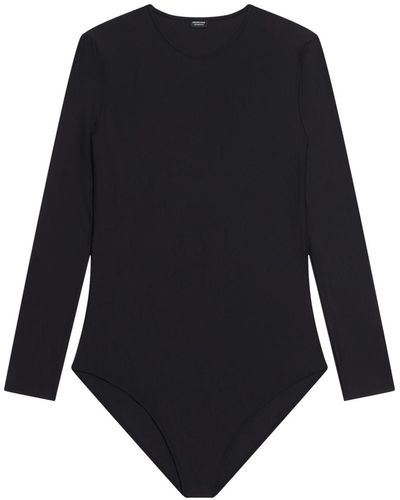 Balenciaga Long-sleeve Bodysuit - Black