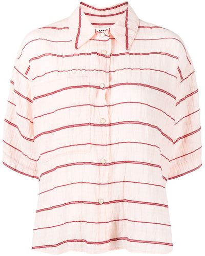 YMC Eva Striped Shirt - Pink