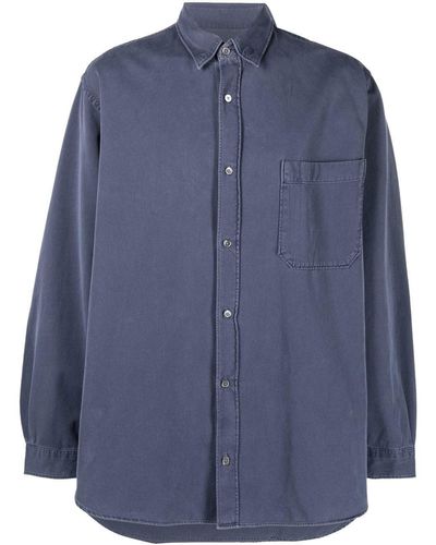 Closed Formal Army Pocket Shirt - Blue