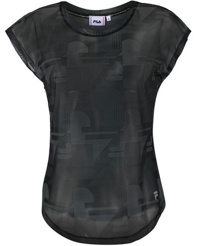 Fila グラフィック Tシャツ - ブラック