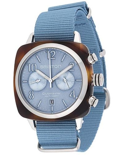 Briston Clubmaster Classic Horloge - Blauw