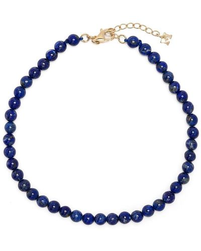 Mateo Bracelet en perles de lapis - Bleu