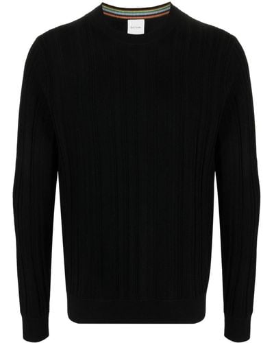 Paul Smith Crew-neck Merino Sweater - Black
