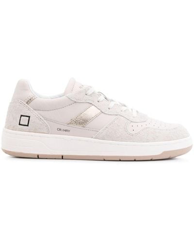Date Court 2.0 Panelled Trainers - White
