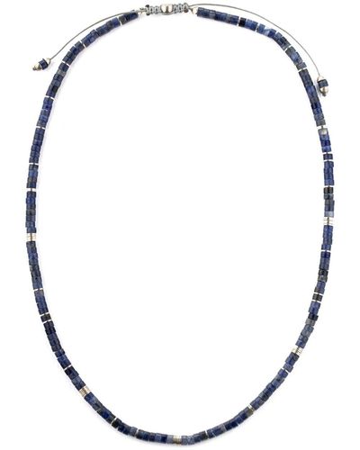 M. Cohen Tucson Beaded Necklace - Metallic