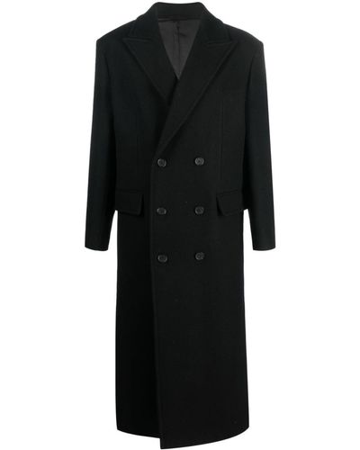 Mens Double Breasted Long Coats