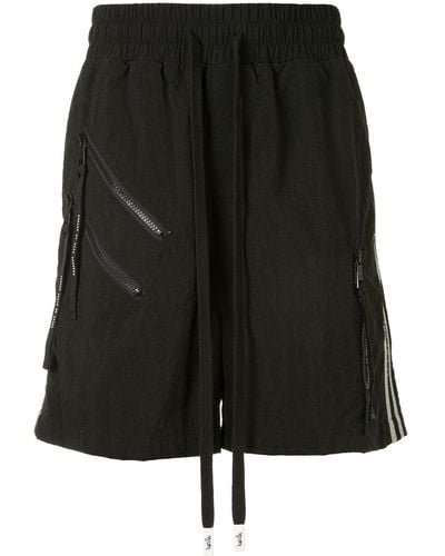 Haculla Shorts mit Reißverschlusstaschen - Schwarz
