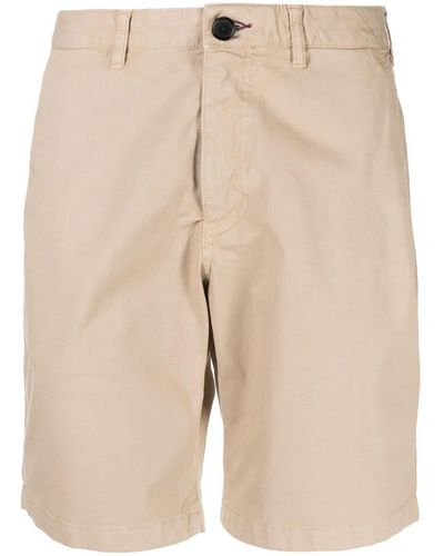PS by Paul Smith Cotton Shorts - Natural