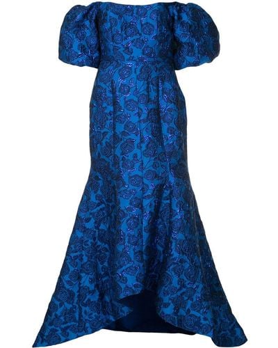 Bambah Bellflower ドレス - ブルー