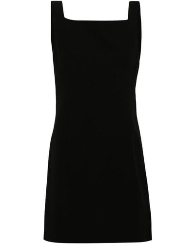 Givenchy Cowl-back Crepe Minidress - Black