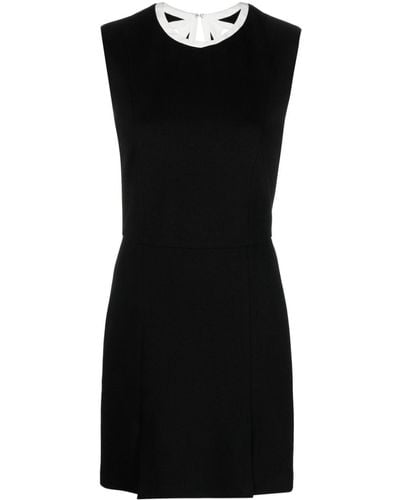 MSGM Uitgesneden Mini-jurk - Zwart