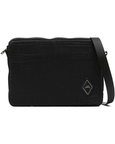 A_COLD_WALL* Diamond Logo-plaque Messenger Bag - Black