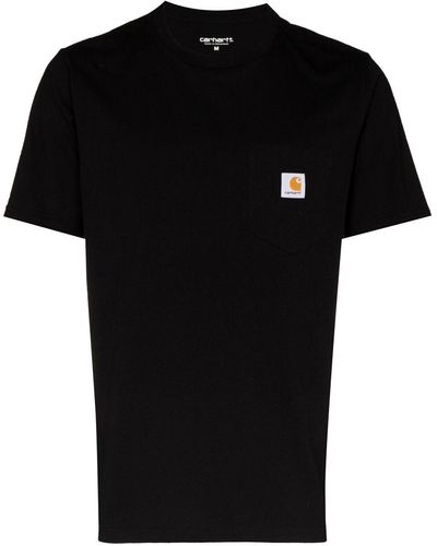 Carhartt チェストポケット Tシャツ - ブラック