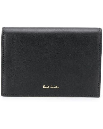 Paul Smith Engraved Logo Wallet - Black
